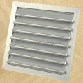 HVAC Systems Ventilation White Color Aluminum Gravity Louvers